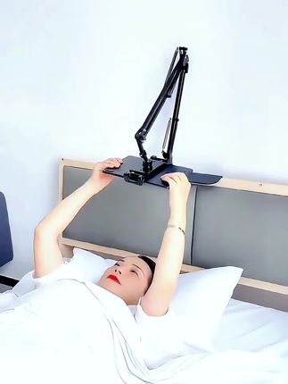 更稳更丝滑的,免夹隐藏式#懒人支架,床头沙发边桌面都适用! 更稳更丝滑的,免夹隐藏式#懒人支架,床头沙发边桌面都适用!#床头支架#懒人手机支架 #懒人必备#桌面手机支架.