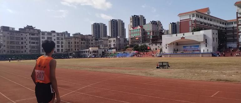 涵江区30届运动会初中男子4x100米接力赛