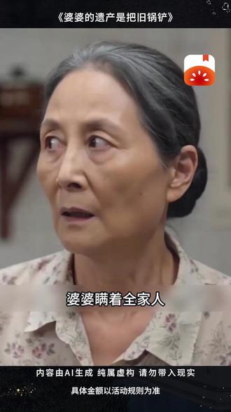 #番茄小说 #《婆婆的遗产是把旧锅铲》