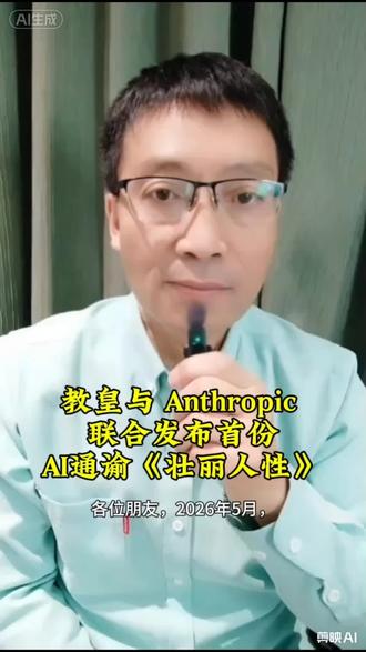 各位朋友,2026年5月,梵蒂冈发布了一份特殊的AI文件。发布者是数学家出身的教皇良十四世,文件叫《壮丽人性》。不讲神学,只聊技术核心。这份文件指出了三个关键事实:第一,黑箱风险。AI能模仿语言和共情,但它不理解内容。文件警告,把致命武器的决策权交给无法理解“生命”的算法,是不可接受的。第二,数据殖民。文件点名批评了“数字殖民主义”——即少数巨头垄断数据资源,利用技术壁垒干预社会,而底层却在付出环境与人权的代价。第三,对齐难题。文件质疑了单纯追求“效率”的目标函数。如果AI的优化目标是利润最大化,必然会系统性牺牲就业与人类福祉,这种价值对齐是失败的。这不仅是道德呼吁,更是从技术伦理层面,要求将“人类控制权”写入AI的底层逻辑。#人工智能 #机器人 #马斯克 #奥特曼 #黄仁勋 @尹烨