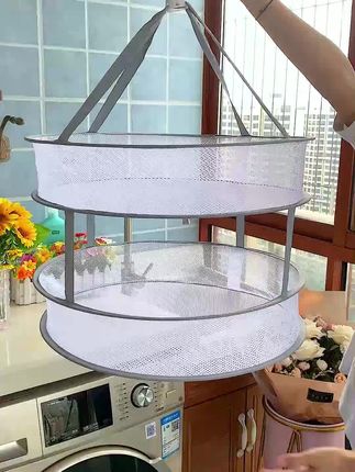 有了这个网兜,袜子再也不用一个一个慢慢夹了,非常适合晾晒小物件#非常方便实用 #小物件收纳