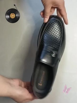 男士休闲镂空皮鞋#软底软面穿上超舒服#好鞋推荐#一脚蹬#啄木鸟皮鞋#哎呦喂你鞋真好看