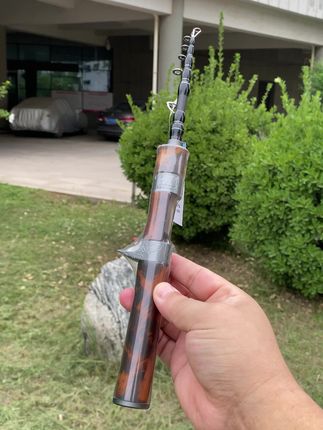 口袋版伸缩弹射路亚竿