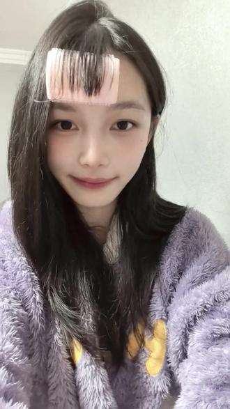 这个特效还好看啊!#有刘海好看还是没刘海好看 #hi