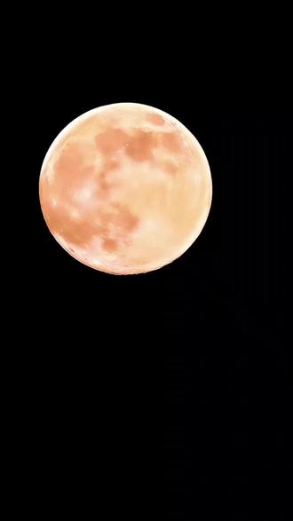 一起来看2025年的最后一次满月吧! 12月4日17:51 ~12月5日7:30 。“超级月亮”在天文学上称为“近地点满月”,指月球运行到轨道近地点时出现的满月。此时月球距离地球不足36万公里,比在远地点时近约5万公里。这一距离差异使得超级月亮比普通满月的视直径大14%,亮度提升30%。这时它被称为“冷月”,同时也是一轮超级月亮,看起来比平时大8%、亮15%。在金牛座中寻找这轮满月吧;如果你有双筒望远镜,不妨顺便扫一眼附近闪耀的昴星团(也叫“七姐妹”)。让我们一起看月亮爬上来!美丽之月,我与你共享!古人不曾见今月,今月也曾照古人!愿“月见约见”“月来月好”“越来越好”“长乐长安”!#满月#月球 #天文奇观 #抖音推广 #探索宇宙