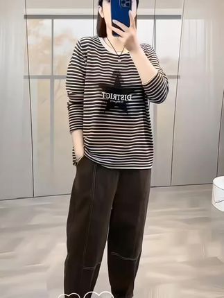 #条纹控 #质量杠杠滴 #休闲时尚
