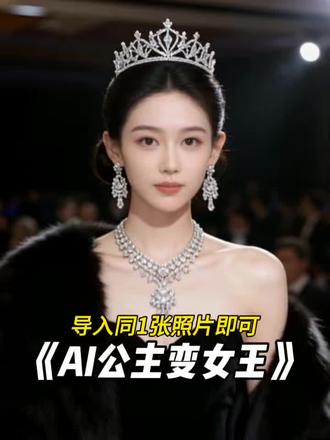 公主变女王 #剪映模板 #ai创作浪潮计划 #女王殿下 #AI特效 #我要上热门🔥