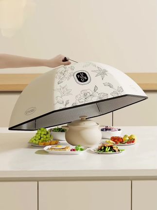 保温菜罩2025新款可折叠家用餐桌剩菜罩食物罩子冬季保温饭菜神器#保温菜罩#剩菜菜罩#冬季保温菜罩#可折叠保温菜罩#冬季保温饭菜罩