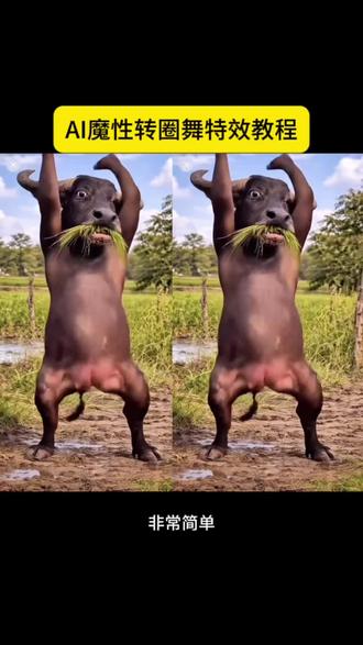 荷兰奶牛跳舞教程 #动物ai跳舞特效教程 奶牛跳舞原视频 公牛来了搞笑视频 牛跳舞视频 #剪映 牛跳舞视频ai #牛跳舞视频ai教程 牛跳舞AI视频 #牛ai跳舞的视频怎么做 #免费ai跳舞视频生成软件 奶牛舞教学视频