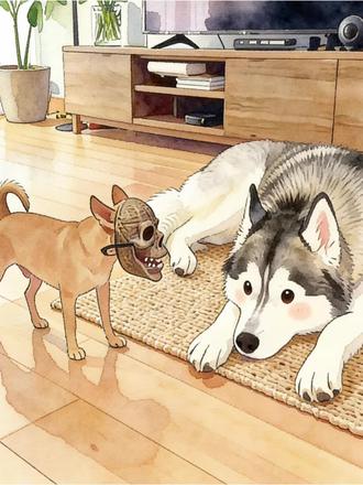 这个面具这么吓人吗 #画一个故事 #灵魂画手