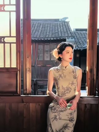 一梦芳华。#旗袍韵#东方美
