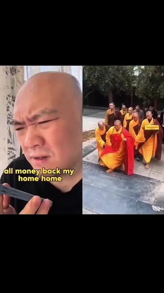 左手咪右手经,不负如来不负卿,握咪陀拂#搞笑#万万想不到 #看一遍笑一遍 #剪映#合拍 #剪映