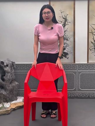 棋牌室 / 烧烤聚会必囤!塑料靠背椅久坐不累,叠放不占地,直播间福利冲!#塑料椅子靠背椅 #新家入住必备家具 #躺椅塑胶 #椅子靠背椅
