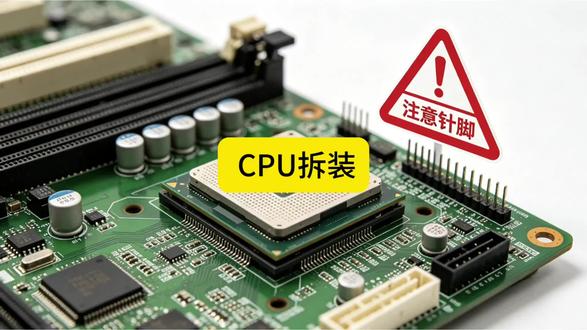 #真实生活分享计划 CPU 正确拆装教程,小白一看就会!#科普 #计算机 #拆机