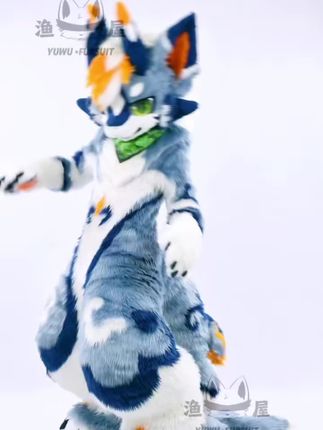 #渔屋fursuit #兽装 #兽装制作 #furry兽圈 #兽装展示