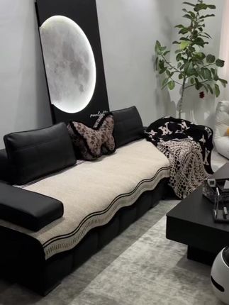 麦颜异形皮沙发垫雪尼尔2024新款四季通用固定防滑#异形沙发垫 #沙发垫 #沙发坐垫 #沙发坐垫套 #沙发座套