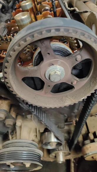 北汽威旺M20正时安装视频!!