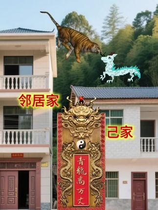 #非遗文化 #传统文化 #自建房 国学文化传承 #国粹传承 房子一边高自家矮、左高右低 #住宅有讲究