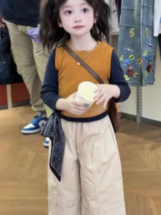 #女童穿搭 #萌娃穿搭 #谁穿谁好看系列 #时尚休闲 #爆款热卖中