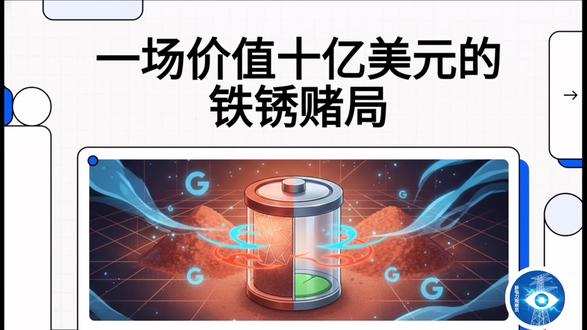 100小时“锈”出惊人储能,谷歌百亿豪赌能否改写能源规则? 2026年2月,科技巨头谷歌与美国公用事业公司Xcel Energy达成一项震撼业界的合作协议:在明尼苏达州派恩岛的数据中心园区,部署一套由初创企业Form Energy开发的300MW/30GWh铁空气电池储能系统。这不仅是全球按能量计规模最大的电池项目,更可能成为电池产业发展的一个技术分水岭。
当“生锈”成为发电密码
铁空气电池的核心原理,用一个词就能概括——“可逆锈蚀”。#储能电池 #储能 #储能新技术 #新能源 #谷歌