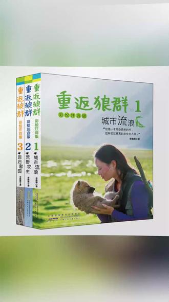 重返狼群 彩绘注音版【套装共3册】 城市流浪儿童读物正版书籍#儿童读物 #彩绘书籍 #重返狼群 #正版书籍 #城市流浪儿童