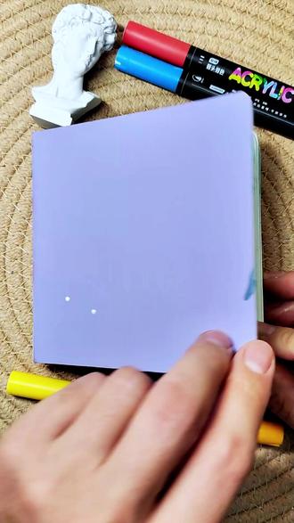 零基础也能画的四叶草 丙烯马克笔绘画 #手绘 #画画 #想画就画 #一学就会系列 #丙烯马克笔