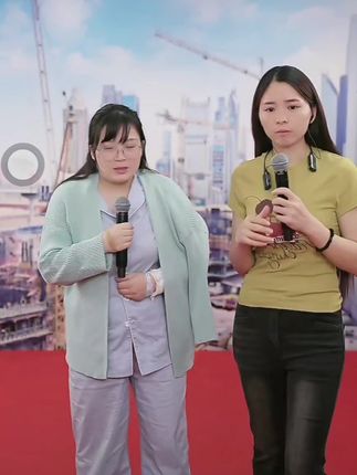#工地霞姐#刘大师工地最美夫妻 #海燕刷鞋