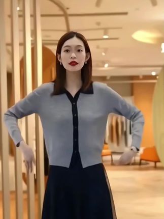 #看过来 针织上衣#春秋穿搭