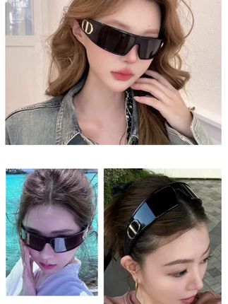 未来感发箍墨镜女高级感滑雪护目镜防风运动太阳眼镜防紫外线M1U #情人节#七夕节礼物#礼物#女士礼物#女士穿搭