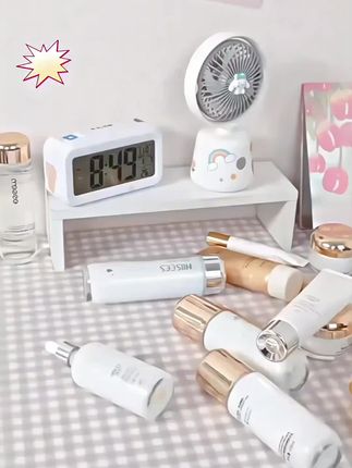 #化妆品收纳 #桌面收纳盒#美观实用 @DOU+上热门 @DOU+小助手