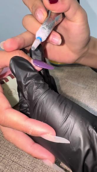 沉浸式客作记录【裸色美甲💅🏻】 #美甲教程 #沉浸式 #裸色美甲