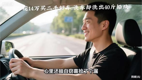 花14万买二手好车,洗车竟出40斤铅块?心里暗喜捡漏了😂🚗
#小说推荐 #小说推文
