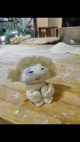 这小玩意儿还挺好捏#sakuya饺子