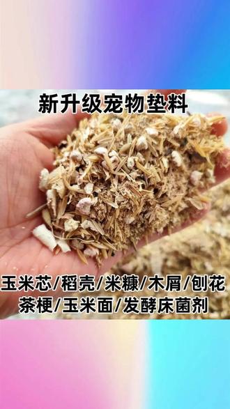 新升级芦丁鸡宠物垫料玉米芯发酵床告别铲屎鹌鹑垫料鸡鸭鹅鹦鹉 #芦丁鸡玉米芯垫料 #发酵床垫料 #鹌鹑鸡鸭垫料 #鹦鹉垫料 #小宠免铲屎垫料