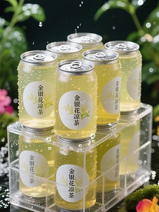 ~金银花饮料#仙女都在喝什么 #夏日饮品 #冰爽一夏