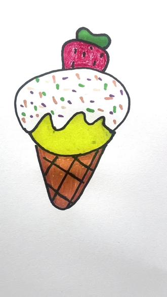 清凉夏天雪糕简笔画#宣传片拍摄制作团队