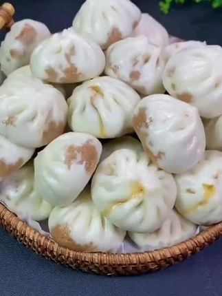 连福记鲜肉小笼包#美食 #