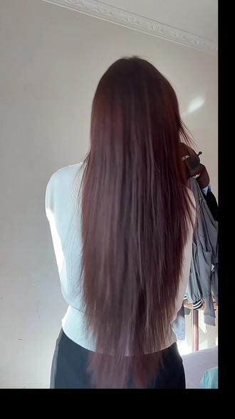 椰子油护发真的不错,大家可以试试看#养发护发 #头发护理 #分享生活小技巧