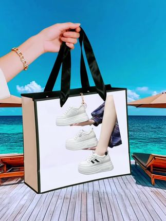 新款女士厚底小白鞋#时尚休闲穿搭 #显高显瘦显腿长 #四季小白鞋。