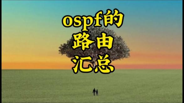 #创作灵感 #网络工程师 #网络工程师培训 #网络工程师成长日记 #一分钟干货教学 ospf的路由汇总,1分钟学会干货小实验