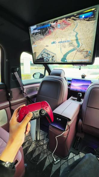 蔚来ES8玩儿PS5教程 #蔚来 #PS5 #蔚来ES8 #用车小知识