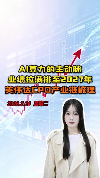 AI算力的主动脉,业绩拉满排至2027年,英伟达CPO产业链梳理。
#机构 #股民交流 #英伟达 #谷歌 #大族激光