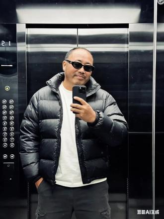 戴黑墨镜配小平头ai指令教程来啦!#豆包ai #豆包P图已经nextlevel了