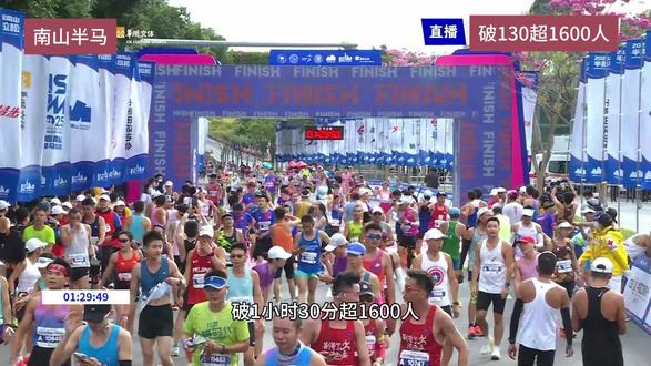 #巴豆八卦 破130超1600人!李金豪朱卿闪耀“冠军之路”,2025南山半马跑出新高度