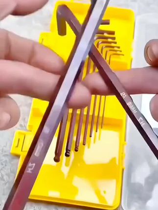 德国品质内六角扳手高硬合金工具六棱梅花内六角星螺丝刀省力套装 #五金工具 #维修工具 #超实用 #扳手 #内六角扳手