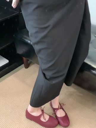 #复古文艺风单鞋#蝴蝶结平底单鞋#女鞋子#浅口软底芭蕾舞鞋#好穿不累脚