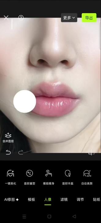 玻璃唇画法教程悟了吗?#醒图#醒图创作者#出片不用动脑#玻璃唇#水光波波唇