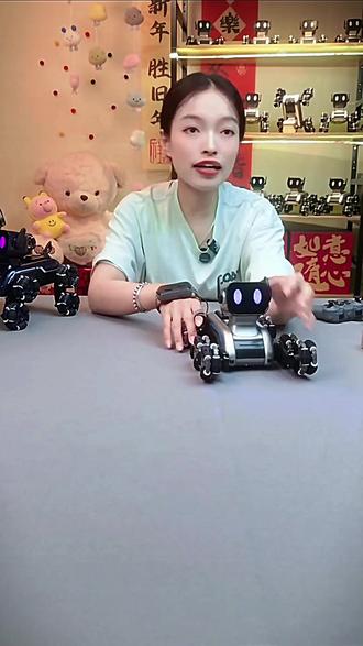 智能遥控机器狗儿童遥控车玩具手势感应机械宠物狗小男孩生日礼物#儿童玩具 #智能机器狗 #手势感应玩具 #小男孩礼物 #遥控车玩具