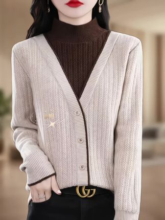 !假两件设计,轻松穿出层次感#潮流时尚穿搭 #时髦穿搭 #美女街拍穿搭