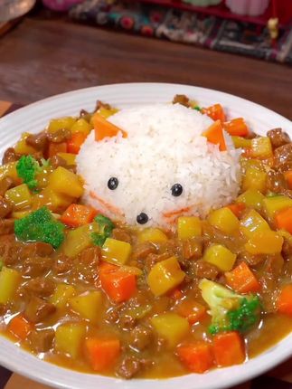 夏天孩子运动量大,要多做这个咖喱牛肉土豆饭,孩子超爱吃#咖喱牛肉饭 #咖喱 #孩子长高吃什么